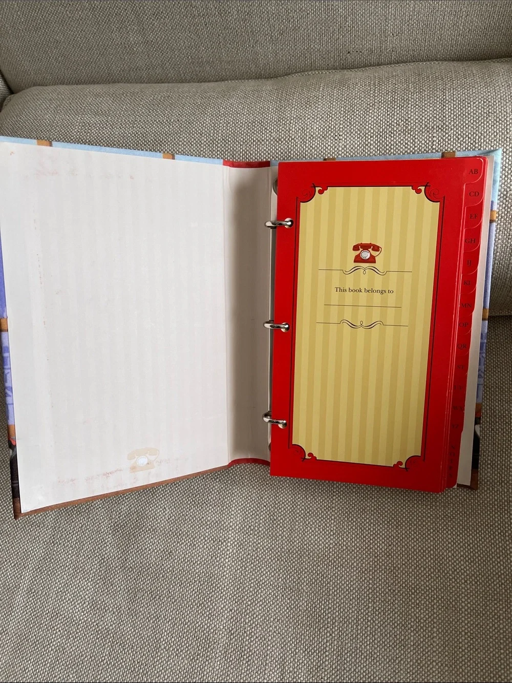 Vintage New Telephone Notebook Agenda Book